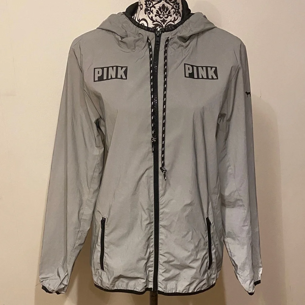 PINK Victoria's Secret Limited Edition Release 002 Reflective Jacket Size XS / S - Picture 6 of 16